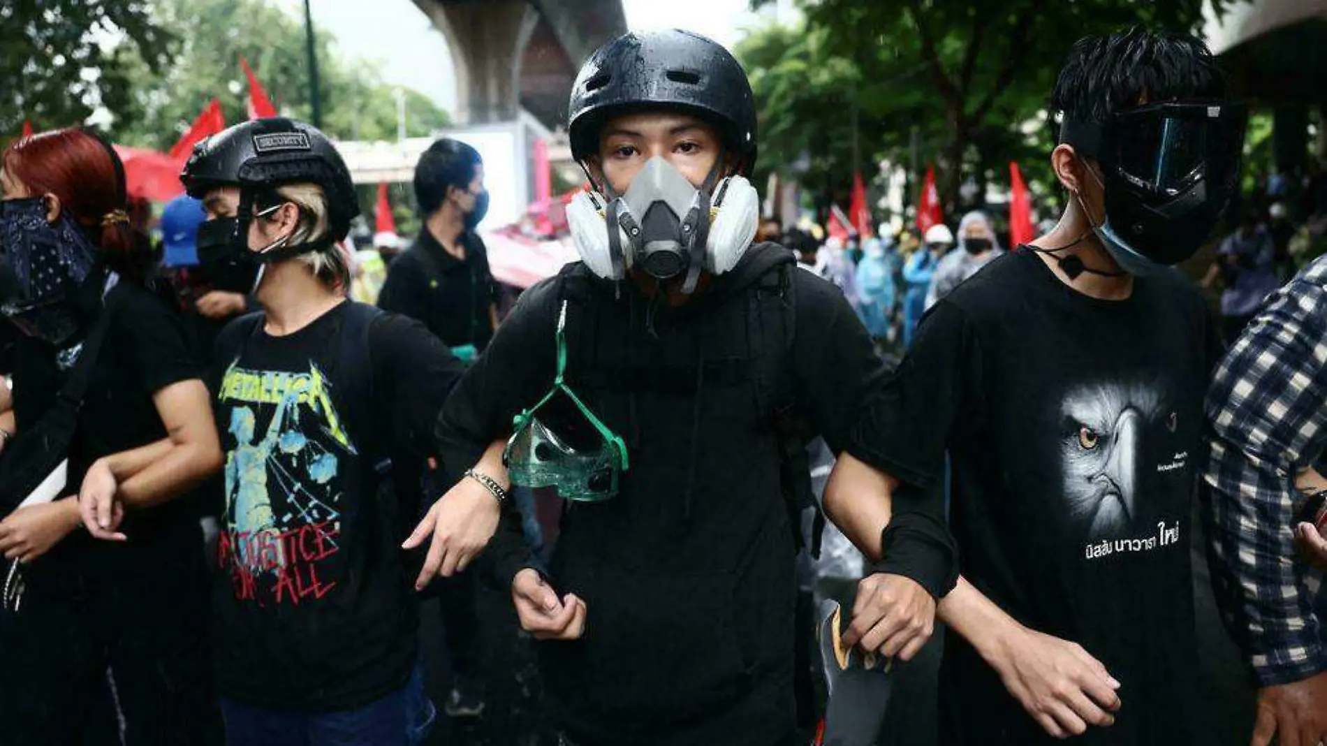 manifestación BanKok